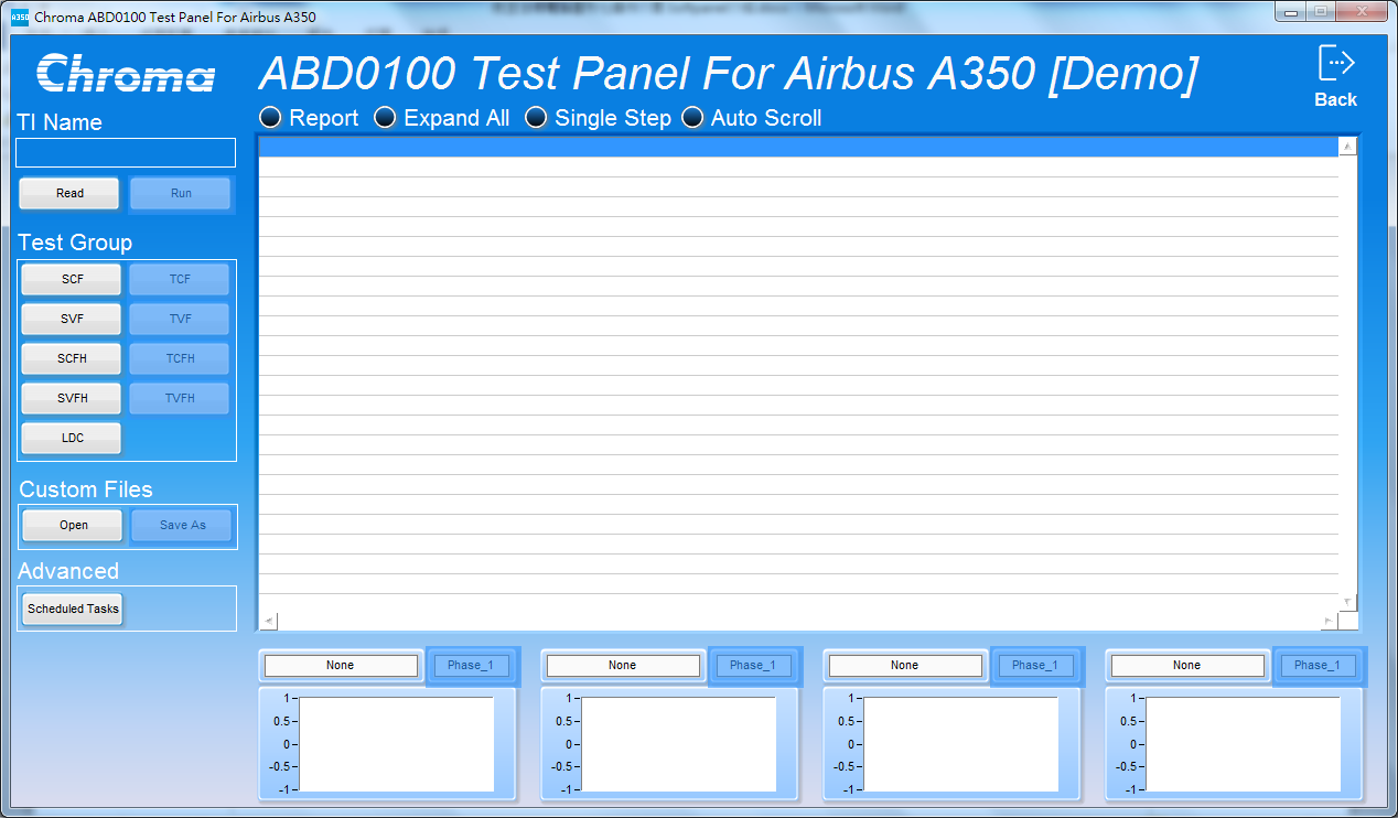 Chroma ABD0100.1.8.1 Aerospace Test Softpanel