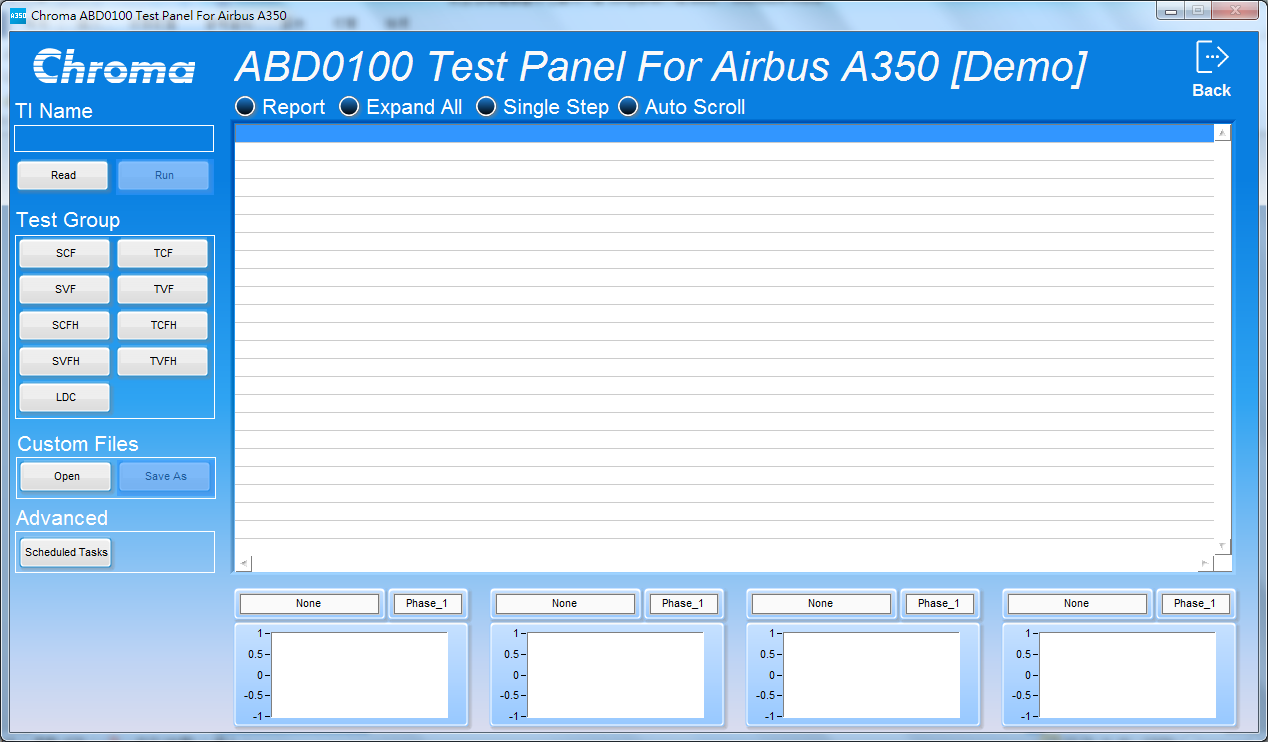 Chroma ABD0100.1.8.1 Aerospace Test Softpanel